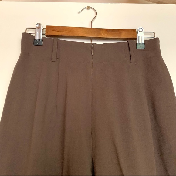 Vintage High waist Pleated Trousers - Picture 5 of 6